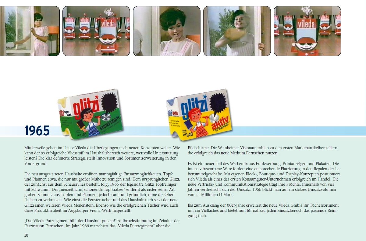 Vileda GmbH »60 Jahre Vileda« / hpunkt Kommunikation